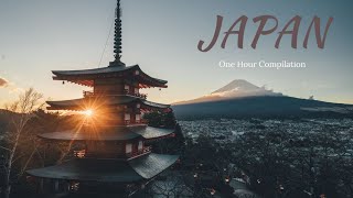 Japan | 1 Hour Compilation of Relaxing Japanese Background Music and Video For Yoga, Work, or Sleep