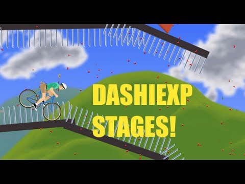 DASHIEXP STAGES! HAPPY WHEELS MADNESS!