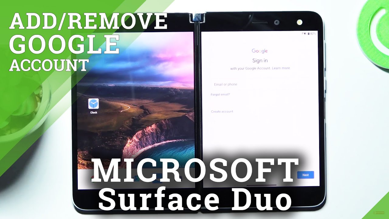 How to Add or Remove Google Account on MICROSOFT Surface How to Add or Remove Google Account on MICROSOFT Surface