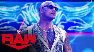 The Rock interrupts Cody Rhodes with a surprise Raw appearance: Raw highlights, 