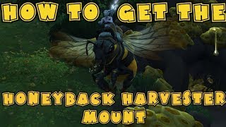 Wow Bfa 8.2.5 - How To Get The Honeyback Harvesters Harness Bee Mount