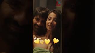 Meenakshi Chaudhary Hot Reels Bedroom Romance With Ravi Teja Status
