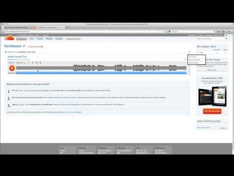 How to Post Audio on Facebook : Facebook & Social Networking