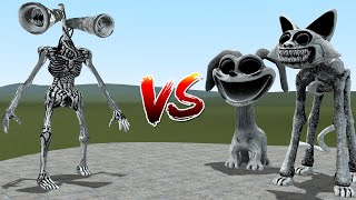 New Zoonomaly Siren Head Vs Zoonomaly Catnap And Dogday Monsters In Garry's Mod! (Poppy Playtime 3)