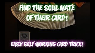 Matchmaker: INSANE SELF WORKING CARD TRICK! Performance And Tutorial!