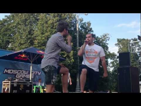 Андрей Гризли и Вахтанг качают. Лужники...