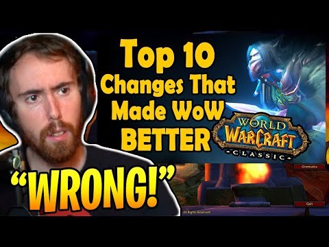 Asmongold Reacts To "Top 10 Changes Made After Vanilla WoW That Made the Game Better" By hirumaredx
