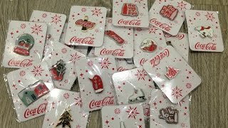Значки Coca-Cola. Новогодняя Акция Coca-Cola 2016-2017. Значки Кока-Кола