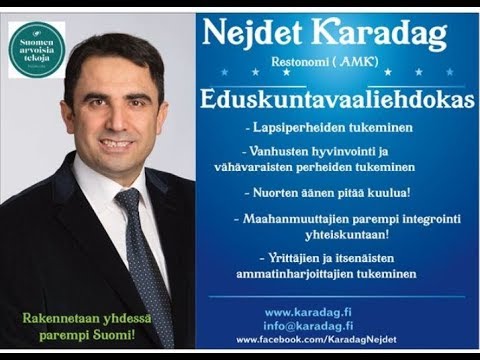 Nejdet Karadag -Vantaan Keskustan Vaalipaneeli 6.3.2019