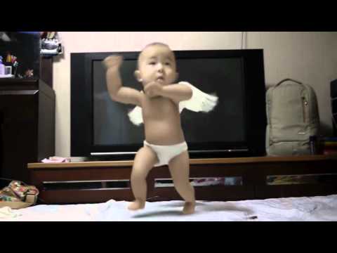 Gangnam Style baby parody