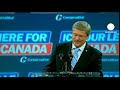 Canadian PM Harper celebrates election win Canadian PM Harper celebrates election win