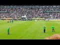 Einzug Borussia MG mit Ter Stegen
