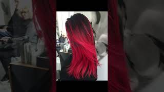 HAIR COLOR RED 2023✨❤️ #hair #haircolor #look #blink