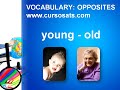 UNIT 5: Vocabulary - Opposites