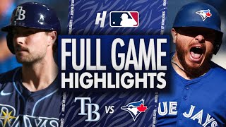 Tampa Bay Rays Vs Toronto Blue Jays - Full Game Highlights September 28, 2025 Mlb Season