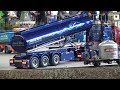 RC Hydraulic Dump Truck with underbody lighting in Action RC Hydraulic Dump Truck with underbody lighting in Action
