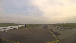 Landing at Copenhagen (CPH) Denmark (Window View)