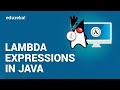 Lambda Expressions in Java | Java Lambda Tutorial | Java Certification Training | Edureka