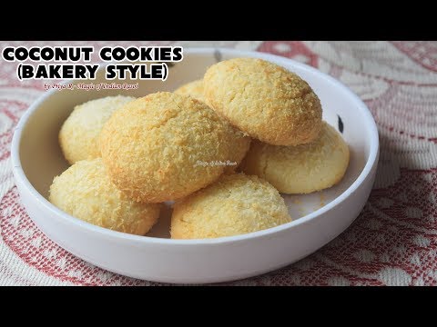 VIDEO : coconut cookies (bakery style) recipe in english - eggless coconut biscuits - magic of indian rasoi - coconutcoconutcookies(bakery style)coconutcoconutcookies(bakery style)recipe-coconutcoconutcookies(bakery style)coconutcoconutco ...