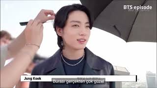 BTS Jung Kook FIFA 'Dreamers' MV Çekimi Kamera arkası Türkçe Altyazılı