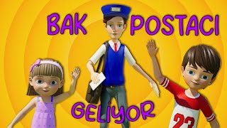 Bak Postacı Geliyor | Çok Güzel Çocuk Şarkıları Çizgi Film Bebek Şarkısı Türkçe
