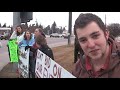 Big Sky HS Walkout Protesting Otter Creek Coal