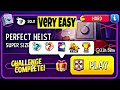supper sized solo challenge perfect heist match masters today gameplay.