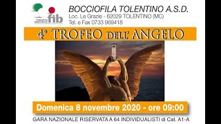 4° TROFEO dell’ANGELO Bocciofila Tolentino A.S.D (MC) 4° TROFEO dell’ANGELO Bocciofila Tolentino A.S.D (MC)