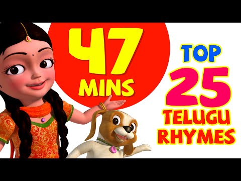 Top 25 Telugu Rhymes For Children Infobells Video 3Gp MP4 ...