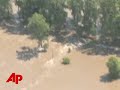 Raw Video: Winfield, Missouri Levee Breach