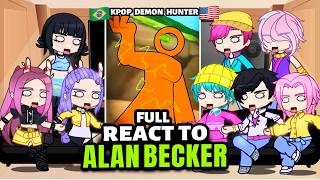 Kpop Demon Hunters React To Alanbecker Full Gacha React To Stickman Animation