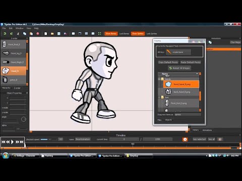 Spriter Pro - 13 - Xuất ra PNG