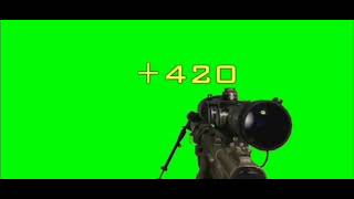 Call Of Duty Sniper Green Screen Clip Copyright Free