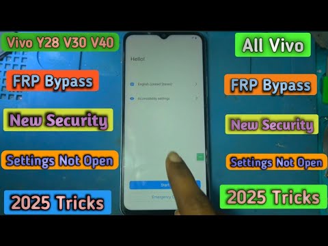 All Vivo Y28 FRP Bypass Android 14 Settings Not Open All Vivo Y28 FRP Bypass Android 14 Settings Not Open