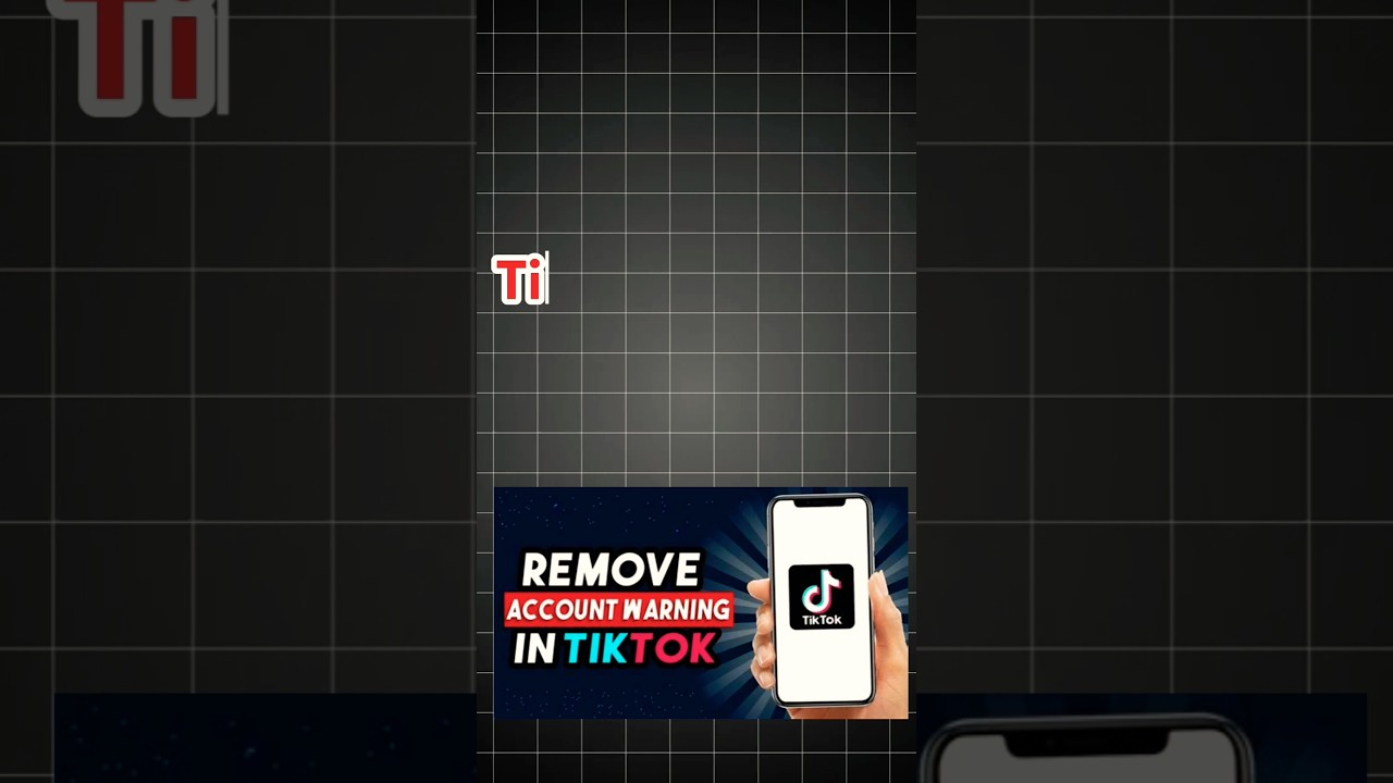 Remove tiktok account warning. #uktiktok #usatiktok Remove tiktok account warning. #uktiktok #usatiktok