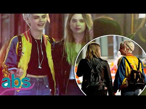 Cara Delevingne holds hands with Pretty Little Liars' Ashley Benson | ABS US DAILY NEWS
