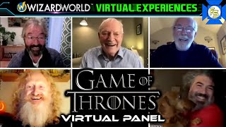 Game Of Thrones Cast Panel Wizard World Virtual Experiences 2020