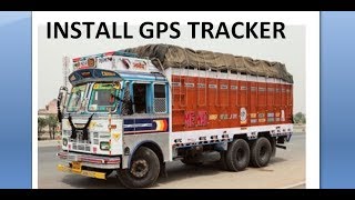 GPS Tracker for TATA truck and gps Tracker installation in TATA truck