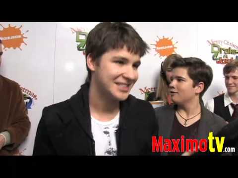 Devon Werkheiser Interview at Merry Christmas Drake Josh Premiere