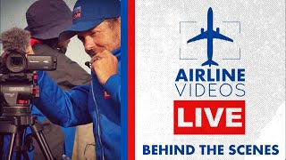 Behind the Scenes of Airline Videos Live at LAX