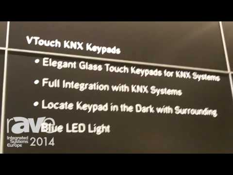 ISE 2014: Vitrea Exhibits VTouch Plus and VTouch KNX Keypads