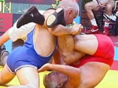 Rookie veteren wrestling loser gets image