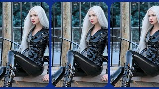 Wonderful Stylish And Attractive Leather Jacket And Pants Full Outfits Ideas