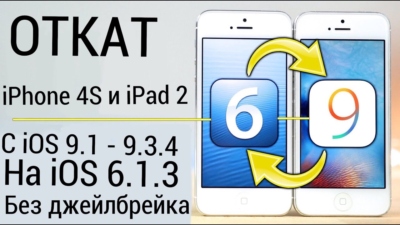 Как сделать откат на iphone 4s Как сделать откат на iphone 4s