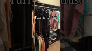 Target Bookshelf Closet Makeover Diy