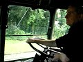 ride up front in london trolley bus circa 1938