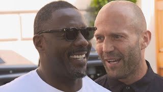 On Set With Hobbs & Shaw Stars Idris Elba And Jason Statham Exclusive