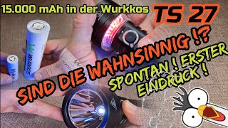 Top Wurkkos Ts 27 Erster Eindruck Test Kurzvorstellung Beamshots Led Taschenlampe Laterne Flashlight