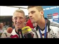 Thomas Müller interview after winning the world cup final "den pott hamma" Translation