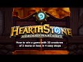 (HearthStone)How to win a game with 30 creatures of 3 mana or less in 4 easy steps